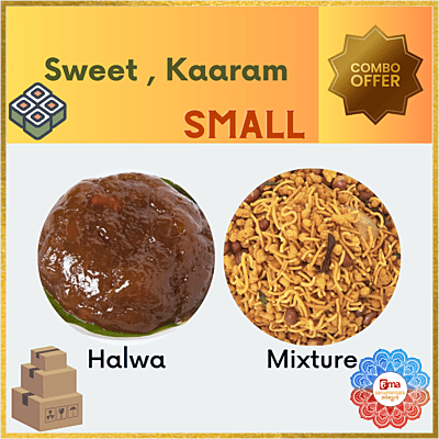 Sweet Kaaram Combo - Halwa and Mixture