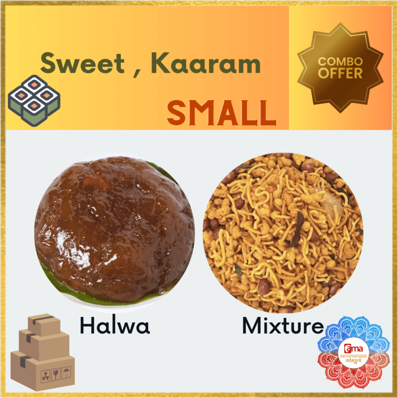 Sweet Kaaram Combo - Halwa and Mixture